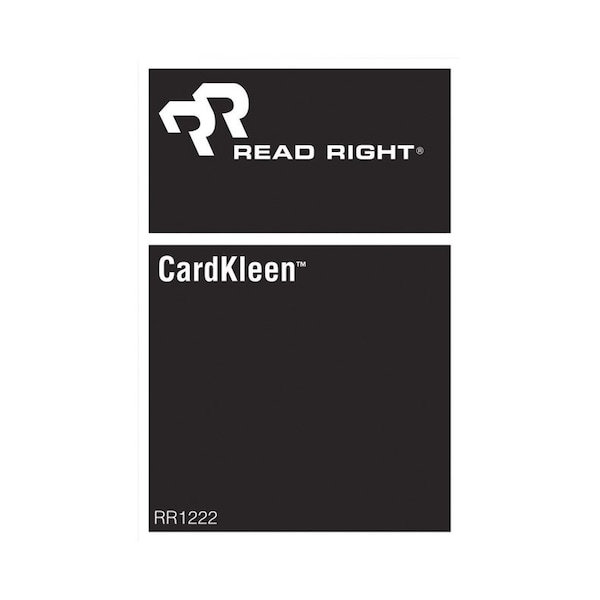 Cardkleen Read Right Credit Card Swipe Cleaning Cards Optimize the performance of your magnetic strip point-of CK 1 - main
